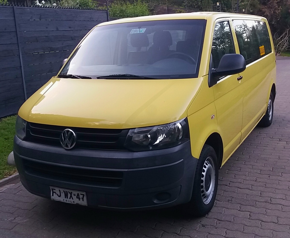 Volkswagen Transporter T5 Se Vende Chile Minibus Escolar Vw