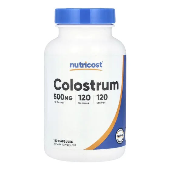 Nutricost Colostrum Calostro 120 Cápsulas