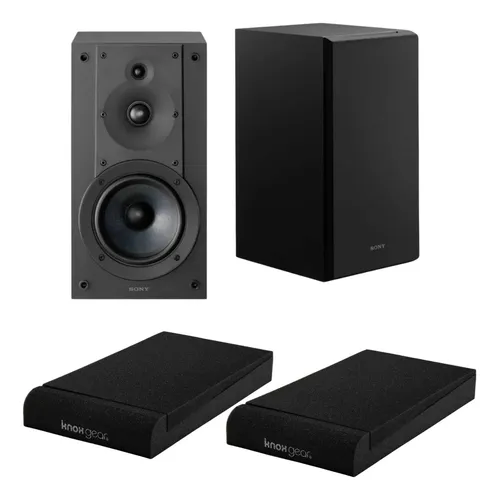 Speaker Sony Sscs5 3-way 3-driver Bookshelf System Black
