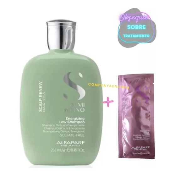 Shampo Alfaparf Energizing Scalp Renew Hair Loss Semi D Lino