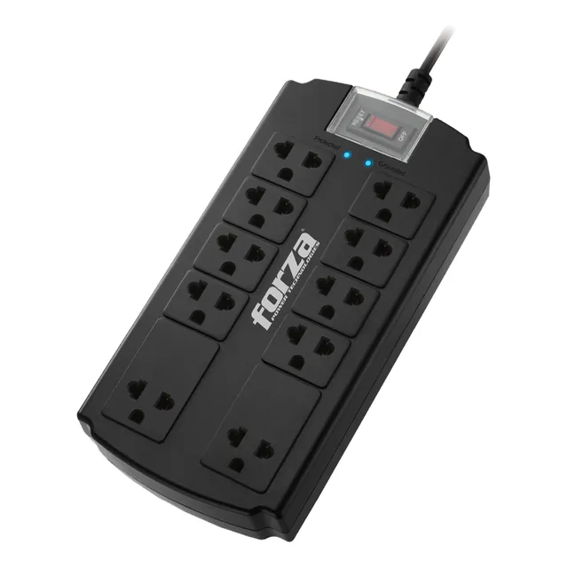 Supresor De Picos Forza Fsp-10un 1800w 10 Tomas Universales
