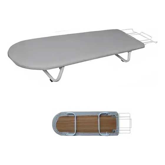 Tabua Passar Roupa Portátil Dobrável Cama C/ Porta Ferro