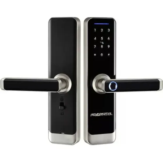 Fechadura Digital Smart Biométrica Registro Acesso Pessoal