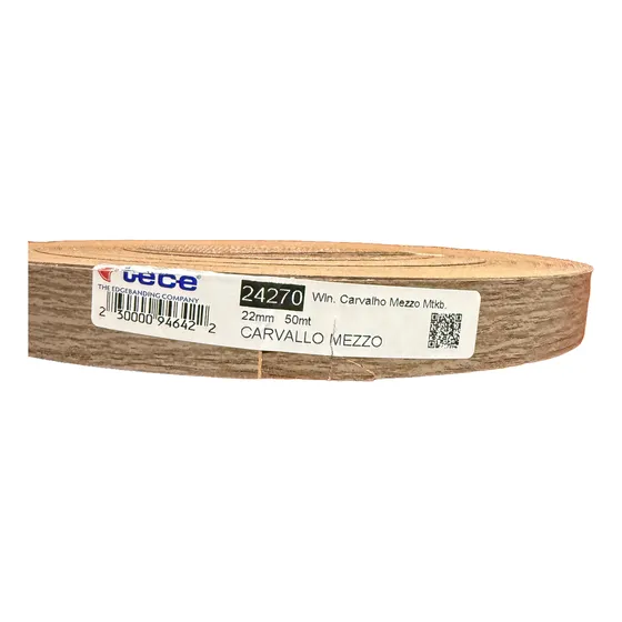 Tapacanto Melamina Carvalho Mezzo De 22 Mm X 50 Mts