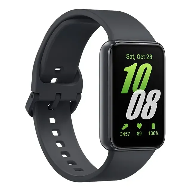 Reloj inteligente Samsung Fit 3 Dark Gray Pantalla Amoled 1,6" Bateria 13 Días Ritmo cardiaco 256Mb Bluetooth 5.3