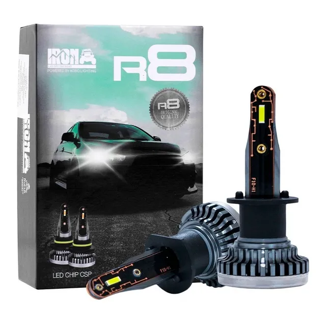 Kit Foco Led R8 H7 H11 9005 9012 Hb4 Sin Cooler Auto Moto