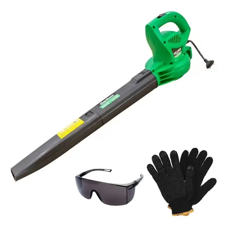 Assoprador De Folhas Potente Profissional Fácil Manejo Verde-limão 110v