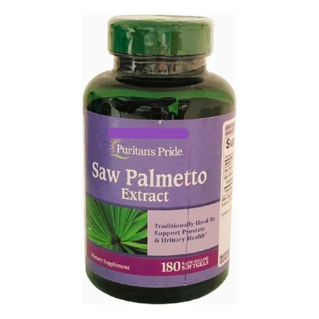 Saw Palmetto Extract - 180softgels Puritan's Pride