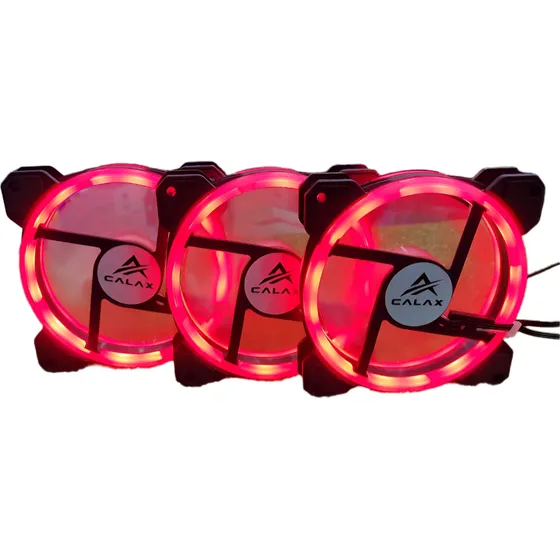 Fancooler Led Cinta Full Color 12cmx12cm Rojo
