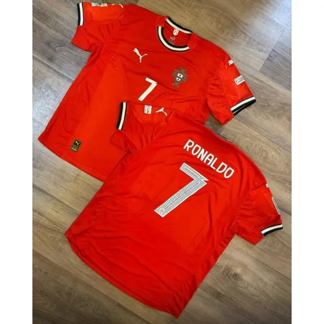 Camiseta De Portugal Año 2025 ( Dorsal De Ronaldo )