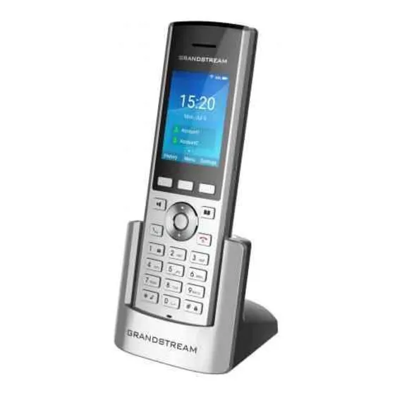 Teléfono Ip Wifi Portátil 2 Lineas Sip Grandstream Wp820