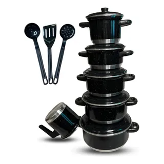 Jogo De Panelas Com 6 Peças + Brindes Jogo De Panelas Com 6 Peças + Brindes