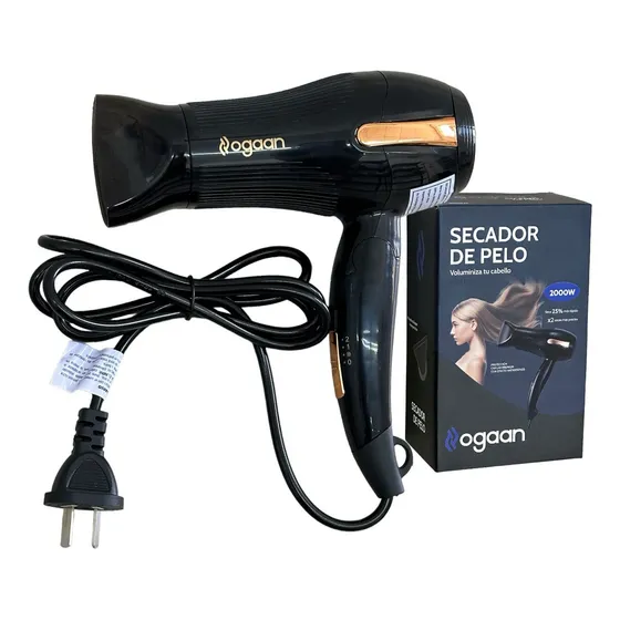 Secador De Pelo Plegable Viajero Con Difusor