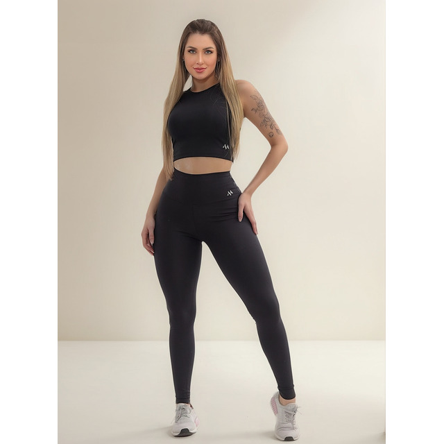 Conjunto Blackout Zero Transparência Preto Conjunto Blackout Zero Transparência Preto