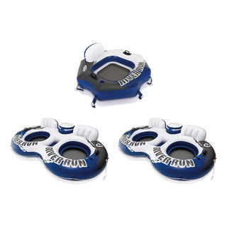 Tubo Inflable Intex River Run Ii (2) + Tubo Inflable River R Tubo Inflable Intex River Run Ii (2) + Tubo Inflable River R