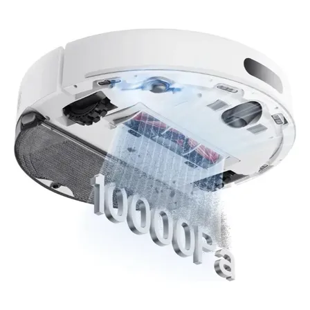 Robô Aspirador Xiaomi S40 Bivolt Alexa Inteligente Lançament Branco 127/220v