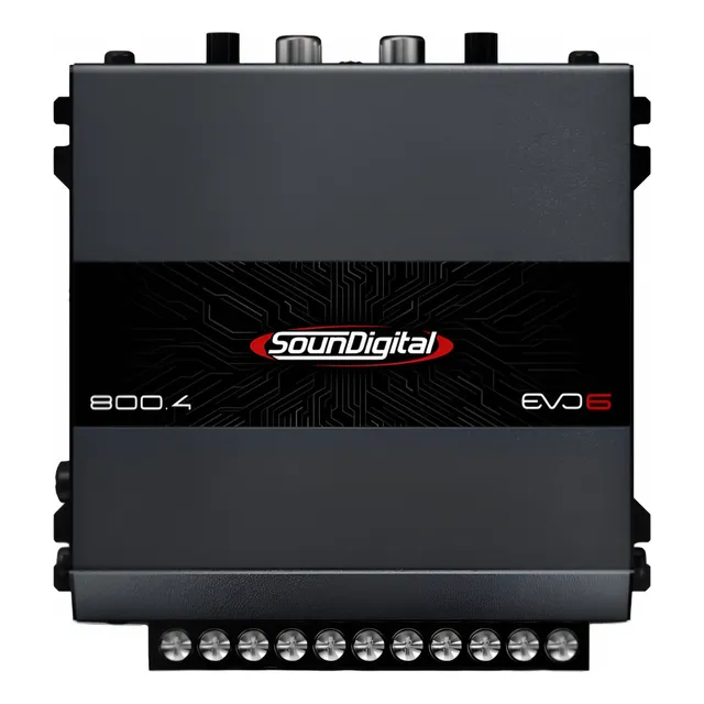 Planta Amplificador Soundigital 800 Rms 4 Canales 800.4 Evo6