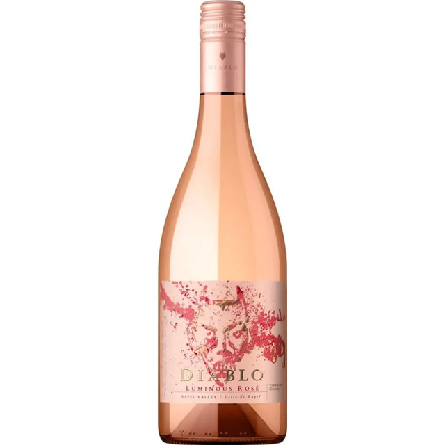 Vinho Chileno Rosé Luminous Diablo 750ml