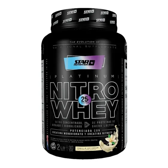 Nitro Whey 1kg - Proteina + Aminoacidos Star Nutrition