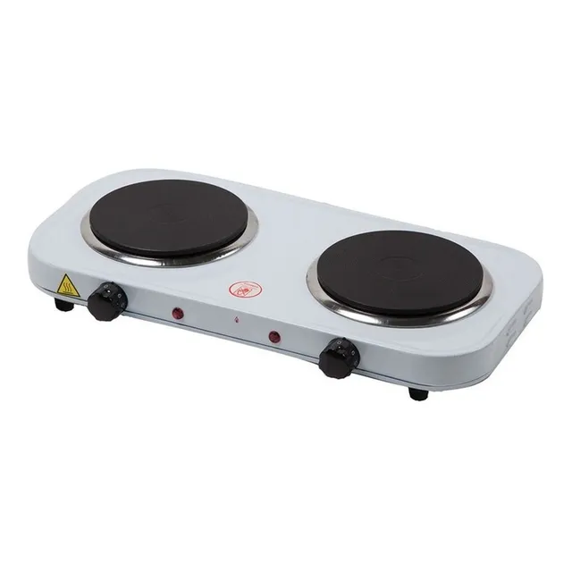 Anafe Eléctrica Doble 2000w 2 Hornallas Cocina Camping Hogar