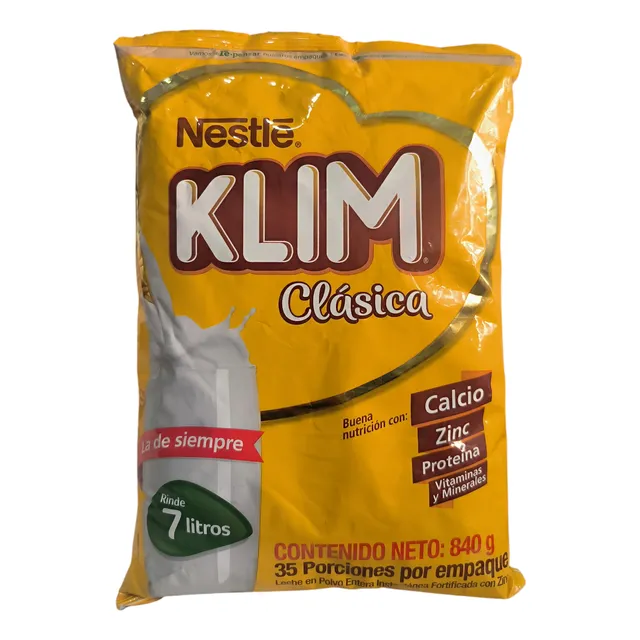 Leche Klim Clásica En Polvo 840g Importada