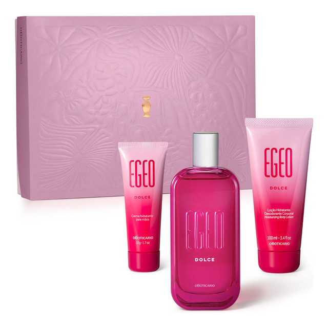 Presente Egeo Dolce Edição Limitada - O Boticário Presente Egeo Dolce Edição Limitada - O Boticário