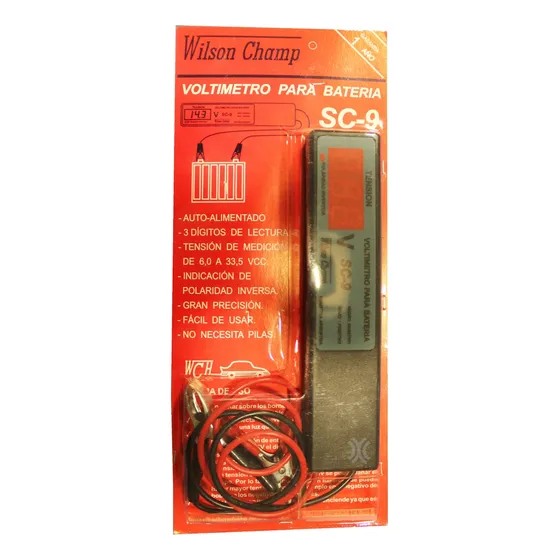 Voltimetro Autoalimentado 35v Wilson Champ