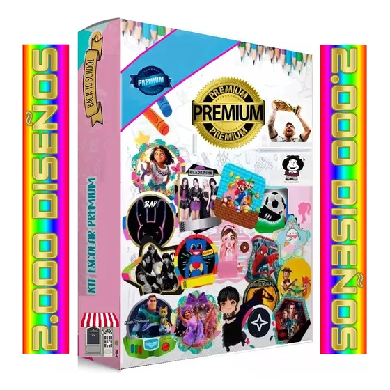 Kit Imprimible Etiquetas Escolares Merlina Adams + Pack 2023