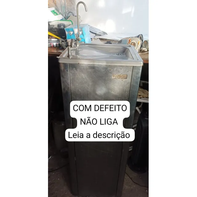 Bebedouro Coluna Beigel Inox - Com Defeito