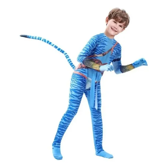 Disfraz Avatar Para Niños Hallowen