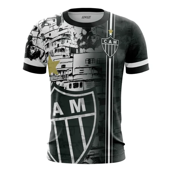 Camisa Camiseta Atlético Mg Galo Torcida Favela Galão