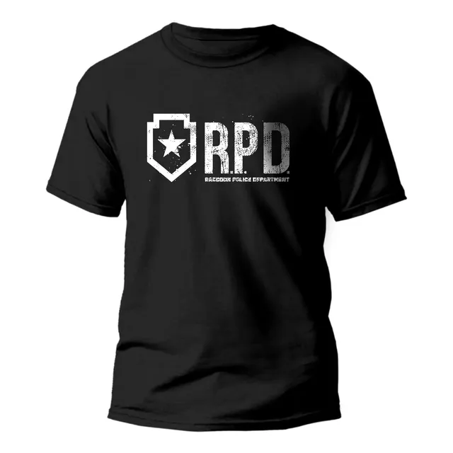 Camiseta Ou Babylook Rpd Raccoon Police Resident Evil 