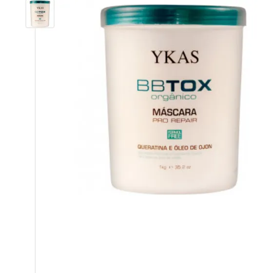 Ykas Bbtox Orgánico Pro Repair - Sin Formol