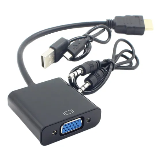 Convertidor De Adaptador De Cable A Vga Para Pc Portátil A