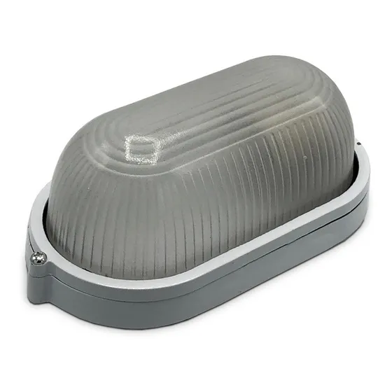 Aplique Tortuga Aluminio 1  Luz Exterior Blanco Plafon 84045