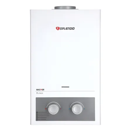 Calefont 7 Litros Tiro Natural Gas Licuado Open Box Blanco Glp