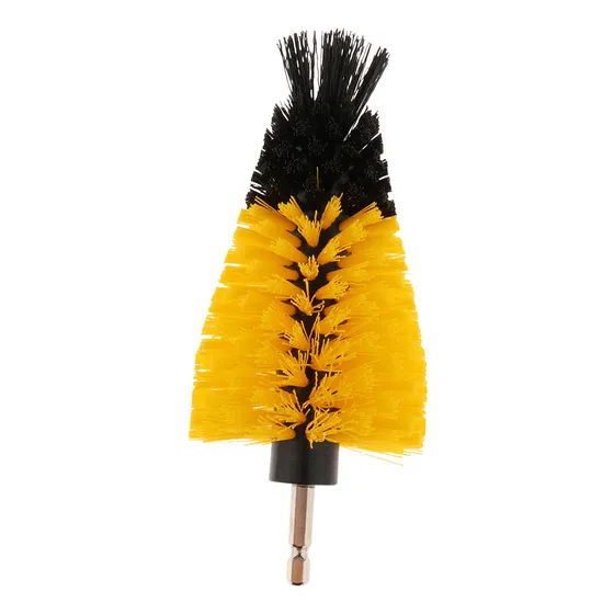 Accesorio De Cepillo Para Taladro, Cepillo Amarillo