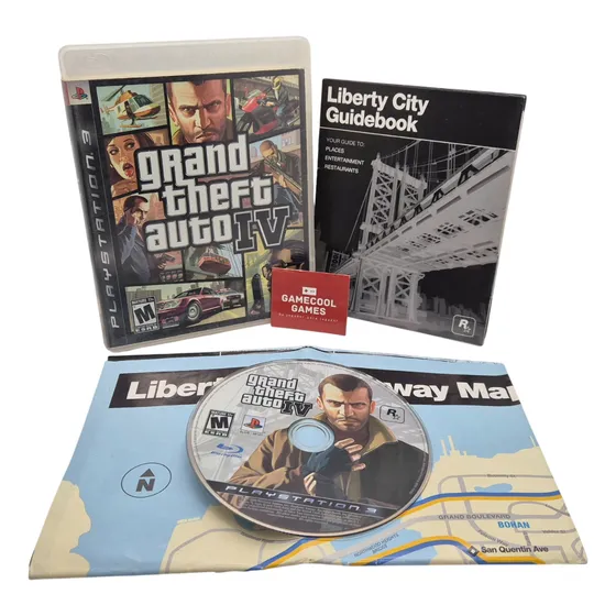 Gta 4 - Gran Theft Auto Iv - Completo - Playstation 3 / Ps3