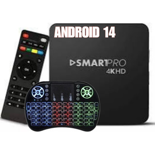 Tv Box Android 14 - 512gb Ram + Mini Teclado + Brinde Extra Tv Box Android 14 - 512gb Ram + Mini Teclado + Brinde Extra