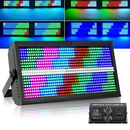 1000w 48+8 Strobo Atomic Led Rgbw Dmx Para Dj Festa Palco 127/220v