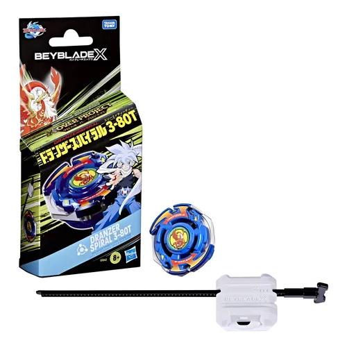 Starter Pack Beyblade X Shadow Shinobi 1-80mn Ux W/ Launcher