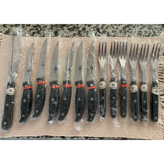Set De Cuchillos, Y Tenedores  Alemanes Hechos A Mano