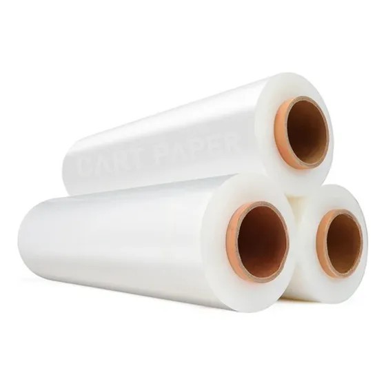 3 Rollos Alusa Film Stretch Transparente Marca Cart Paper
