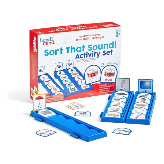 Set De Actividades Hand2mind ¡ordena Ese Sonido! Conciencia