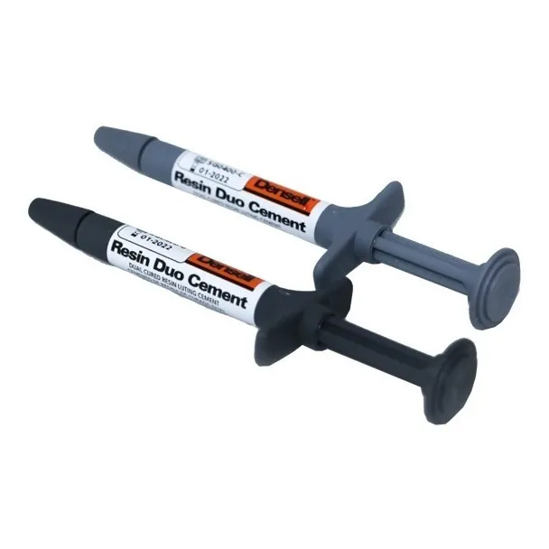 Cemento Fijación Coronas Resin Duo Densell
