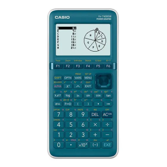 Calculadora Casio Gráficadora Fx-7400giii Original 