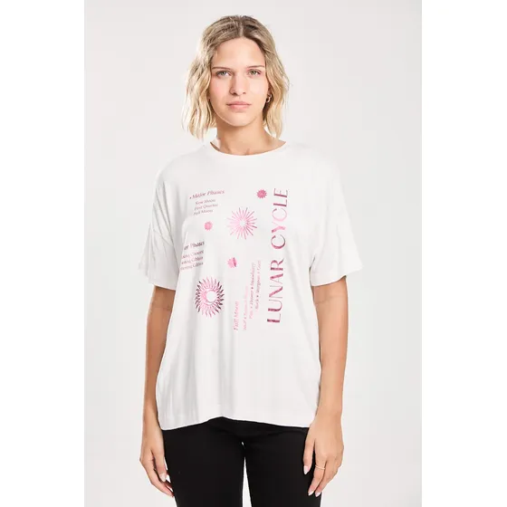 Remera Manga Corta Oversize  Koxis Mujer