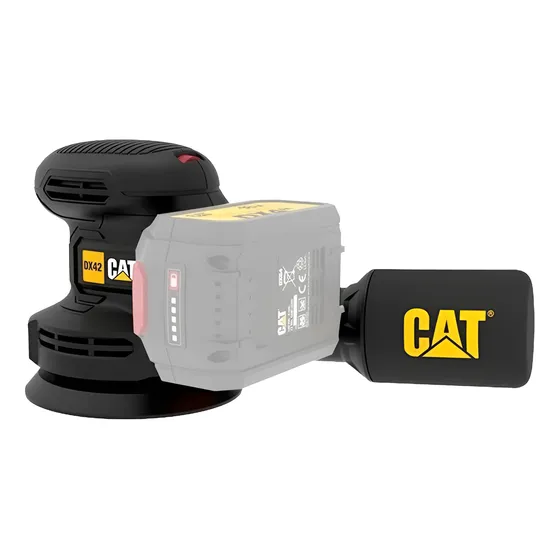 Lijadora Orbital Y Pulidora 5puLG 18v Brush Cat