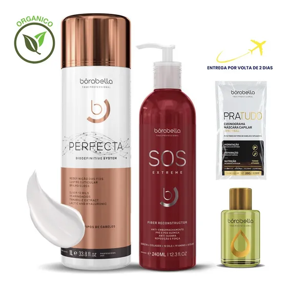Borabella Progressiva Perfecta 1 L + Reconstrutor Sos 240ml