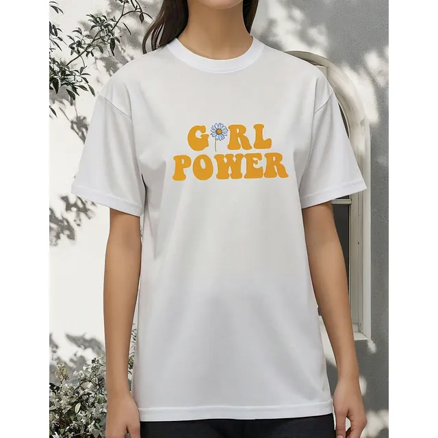 Remera Girl Power - Vintage Aesthetic Tumblr